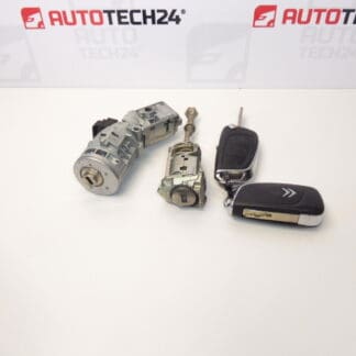 Schlosssatz und 2 Schlüssel Citroën C4 B7 4162WH 4162WK
